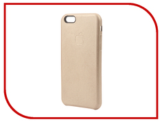 Аксессуар Чехол Krutoff Leather Case для iPhone 6/6S Gold 10752