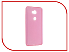 Аксессуар Чехол Huawei Honor 5X / Mate 7 Mini Cojess Silicone TPU 0.3mm Pink глянцевый