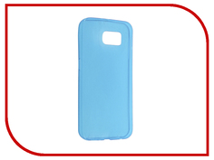 Аксессуар Чехол Samsung Galaxy S7 Plus Cojess Silicone TPU 0.3mm Blue глянцевый