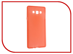 Аксессуар Чехол Samsung Galaxy A7 Duos/A700FD/A700F Cojess Silicone TPU 0.3mm Red глянцевый