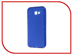 Аксессуар Чехол Samsung Galaxy A7 A720F 2017 Gecko Transparent-Glossy Blue S-G-SGA7-2017-DBLU