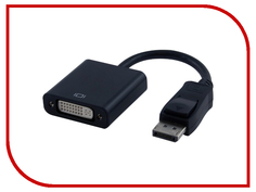 Аксессуар Greenconnect Greenline Active DisplayPort - DVI 0.20m Black GL-ADP2MDVI