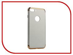 Аксессуар Чехол iBox Element для APPLE iPhone 7 Plus Silver-Gold frame