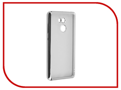 Аксессуар Чехол Xiaomi RedMi 4 SkinBox Silicone Chrome Border 4People Silver T-S-XR4-008