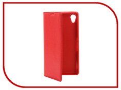 Аксессуар Чехол Sony Xperia M4 Aqua E2306 / E2303 Cojess Book Case New Red с визитницей