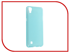 Аксессуар Чехол LG X Power Cojess Silicone TPU 0.8mm Turquoise