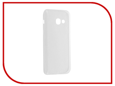 Аксессуар Чехол Samsung Galaxy A3 2017 BROSCO Silicone Transparent SS-A3(7)-TPU-TRANSPARENT
