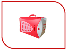 Переноска UP 46x28x32cm Red 4606 для кошек и собак