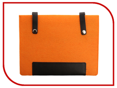 Аксессуар Чехол 8-inch IQ Format с кожаными вставками на кнопках Orange-Black