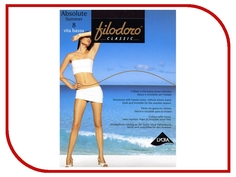 Колготки Filodoro Absolute Summer размер 4 плотность 8 Den Vita Bassa Nero