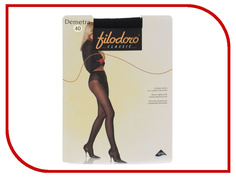 Колготки Filodoro Demetra размер 4 плотность 40 Den Nero