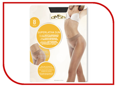 Колготки OMSA Superlativa размер 3 плотность 8 Den Nero