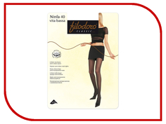 Колготки Filodoro Ninfa размер 2 плотность 40 Den Vita Bassa Playa