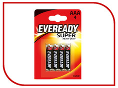 Батарейка AAA - Energizer Eveready Super R03 Ni-MH (4 штуки)
