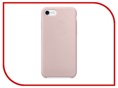 Аксессуар Чехол Krutoff Silicone Case для APPLE iPhone 7 Pink 10740