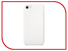 Аксессуар Чехол Krutoff Silicone Case для APPLE iPhone 7 White 10736