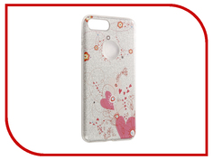 Аксессуар Чехол Ensida Shine with Flowers Serires для APPLE iPhone 7 Plus Silver ENS7100004