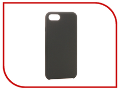 Аксессуар Чехол Hardiz Liquid Silicone Case для APPLE iPhone 7 Dark Grey HRD708101