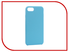Аксессуар Чехол Hardiz Liquid Silicone Case для APPLE iPhone 7 Light Blue HRD708104