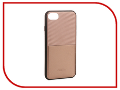 Аксессуар Чехол Dotfes G02 Carbon Fiber Card Case для APPLE iPhone 7 Rose Gold 47064