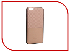 Аксессуар Чехол Dotfes G02 Carbon Fiber Card Case для APPLE iPhone 6/6s Rose Gold 47056