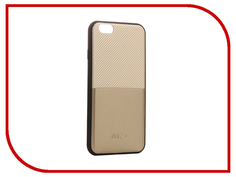 Аксессуар Чехол Dotfes G02 Carbon Fiber Card Case для APPLE iPhone 6 Plus/6s Plus Gold 47058