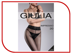 Колготки Giulia Impresso размер 3 плотность 20 Den Nero