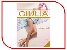 Колготки Giulia Infinity размер 2 плотность 8 Den Nero