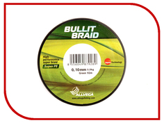 Шнур плетёный Allvega Bullit Braid 0.10mm 92m Dark Green 048935