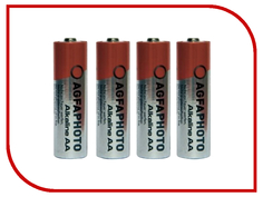 Батарейка AA - AgfaPhoto LR6 Alkaline (4 штуки)