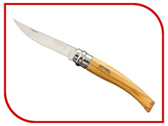 Нож Opinel Slim №08 Oliva 001144 - длина лезвия 80мм