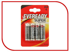Батарейка AA - Energizer Eveready Super R6 Ni-MH (4 штуки)