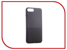 Аксессуар Чехол Dotfes G02 Carbon Fiber Card Case для APPLE iPhone 7 Plus Black 47065