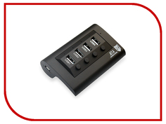 Хаб USB Jet.A JA-UH14 USB 4 ports Black