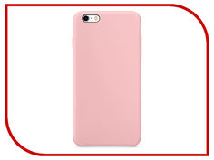Аксессуар Чехол Krutoff Silicone Case для APPLE iPhone 6/6s Pink 10730