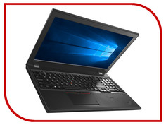 Ноутбук Lenovo ThinkPad T560 20FH004GRT Black (Intel Core i5-6200U 2.3 GHz/4096Mb/500Gb/Intel HD Graphics 520/Wi-Fi/Bluetooth/Cam/15.6/1920x1080/Windows 10 64-bit)