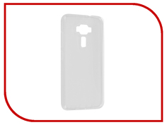 Аксессуар Чехол ASUS ZenFone 3 ZE520KL Gecko Transparent-Glossy White S-G-ASZ3-520KL-WH