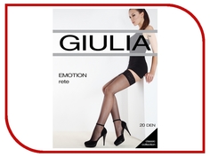 Чулки Giulia Emotion Rete размер 3/4 плотность 20 Den Daino
