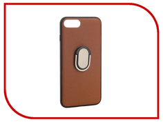 Аксессуар Чехол ROCK Ring Holder Case M1 для iPhone 7 Plus Brown 37582