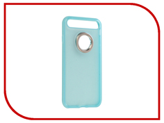 Аксессуар Чехол ROCK Space Ring Holder для iPhone 7 Light-Blue 47536