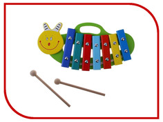 Детский музыкальный инструмент Alatoys Ксилофон Улитка КС0701