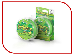 Шнур плетёный Allvega Ultimate 0.10mm 135m 5.1kg Light Green U135LGR010