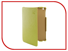 Аксессуар Чехол Snoogy для APPLE iPad mini 2 иск. кожа Green SN-iPad-mini2-GRN-LTH