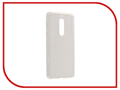 Аксессуар Чехол Nokia 5 SkinBox Slim Silicone Transparent T-S-N5-005