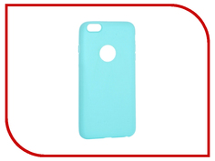 Аксессуар Чехол Krutoff Silicone для iPhone 6 Plus Green 11816