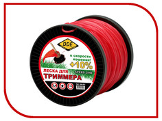 Аксессуар Леска для триммера DDE Speed Line 2.4mm x 116m Red 644-931