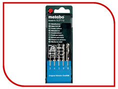 Набор сверл Metabo HSS-R 10шт 627158000