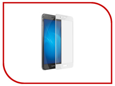 Аксессуар Защитное стекло Huawei Honor 8 Pro DF Fullscreen hwColor-07 White
