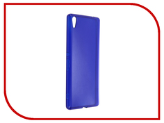 Аксессуар Чехол-накладка Sony Xperia XA Ultra Gecko силиконовый Transparent Blue S-G-SONXAU-DBLU