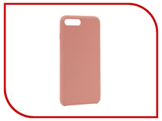 Аксессуар Чехол BROSCO Soft Rubber для APPLE iPhone 7 Plus Pink IP7P-SOFTRUBBER-PINK